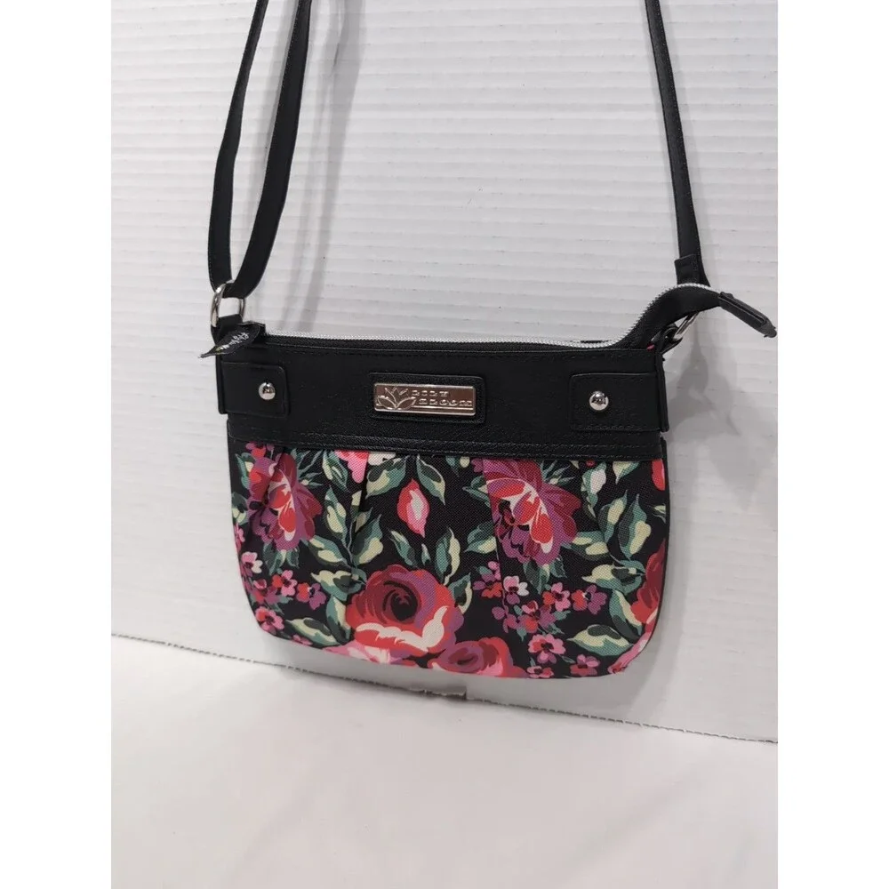 LILY BLOOM Crossbody Shoulder purse Romantic Rose Blossom small